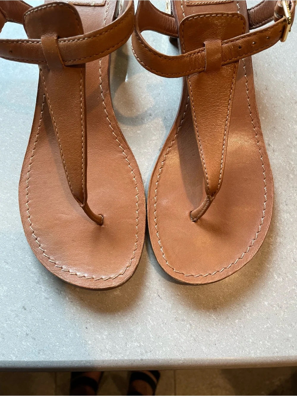 Tory Burch Audra Sandals | Vintage Vachetta